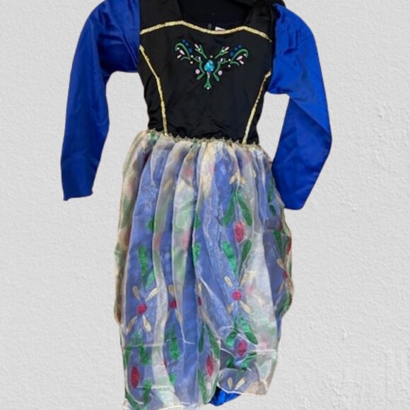 Princess Anna Frozen Inspired Dress - Picture 2 of 8